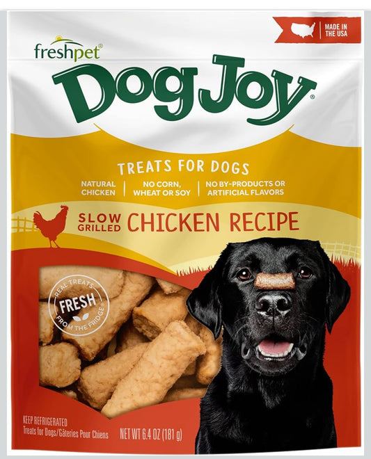 Dog Joy Slow Grilled Chicken Treat, 6.4 oz Bag